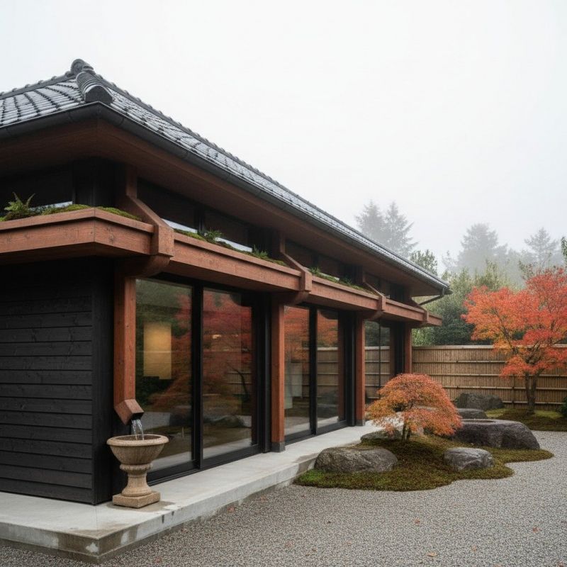 Warehouse Gutter Installation detail